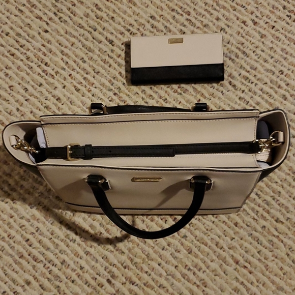 Kate Spade 'Hadlee' Leather Satchel & wallet - Picture 6 of 8